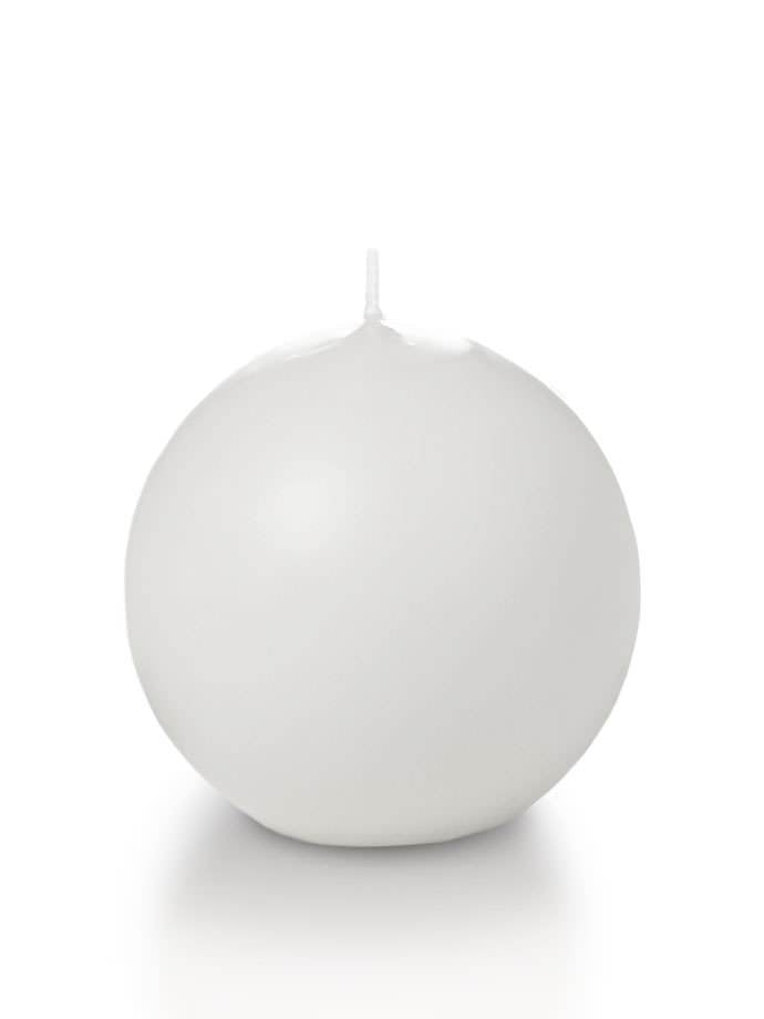 Wedding Sphere / Ball Candles - (3 Pack)