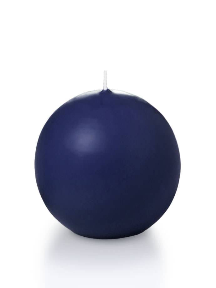 Wedding Sphere / Ball Candles - (3 Pack)