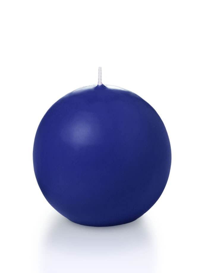 Wedding Sphere / Ball Candles - (3 Pack)