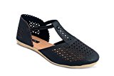 Myra Women Black Flats (MS730C2S8)