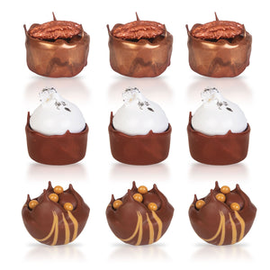 Box of 9 Cups De Caramel